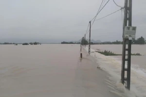 Hà Nội: Nhiều xã của huyện Chương Mỹ bị ngập