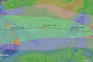 Bão Noru rất mạnh, đang ở sát cấp siêu bão với sức phá hoại cực kỳ lớn