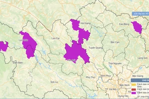 29 xã đang có nguy cơ rất cao sạt lở, đặc biệt tại xã Đa Huoai ở Lâm Đồng