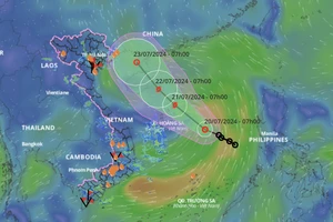 Áp thấp nhiệt đới có thể mạnh lên thành bão, mưa to ở Đông Nam bộ