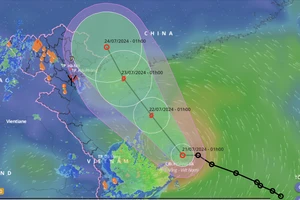 Áp thấp nhiệt đới mạnh thành bão số 2