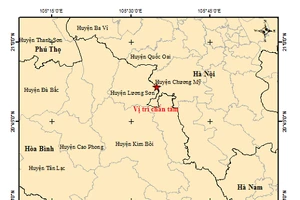 Ngoại thành Hà Nội vừa xảy ra động đất