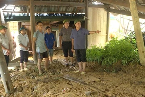 Bắt đầu có thiệt hại do mưa lũ ở miền Bắc những giờ qua