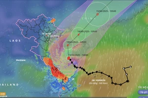 Bão số 1 mạnh hơn dự báo, có thể lên cấp 12, giật cấp 14
