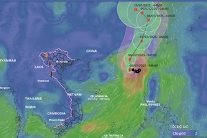 Biển Đông có bão số 2