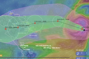 Bão số 3 đang di chuyển nhanh, tiếp tục tăng cấp