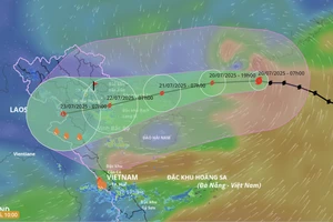 Dự báo 5 tỉnh, thành phố chịu tác động mạnh nhất của bão số 3