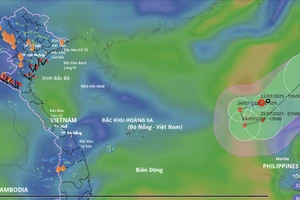 Bão số 3 vừa tan, Biển Đông lại có áp thấp nhiệt đới