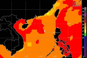 Bão số 5 bắt đầu vào vùng biển nóng, sẽ tăng cấp rất nhanh