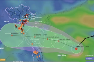 Bão số 6 sắp hình thành, hướng vào Nghệ An - Đà Nẵng