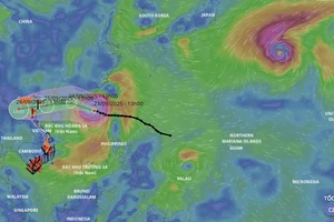 Biển Đông chuẩn bị có bão số 10, cảnh báo tình trạng 'bão chồng bão' ở miền Trung