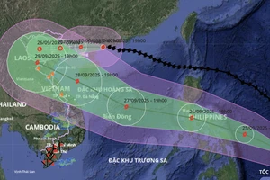 Bão số 9 đang suy yếu nhanh, cảnh báo dông lốc, gió giật
