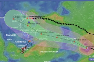 Trưa nay, bão số 9 đổ bộ Quảng Ninh