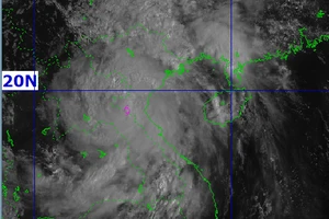 Bão số 10 đang di chuyển sang Lào