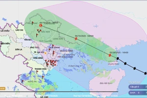 Dự báo tác động của bão số 11 tới Hà Nội, Quảng Ninh, Hải Phòng, Hưng Yên, Lạng Sơn