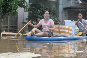 Bắc Ninh, Thái Nguyên, Lạng Sơn còn ngập lụt trong 2-3 ngày tới