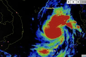 Bão số 15 đã mạnh lên cấp 10, diễn biến khó lường 