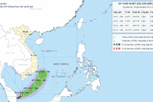 Áp thấp nhiệt đới ‘độc lạ’ vào Biển Đông có đi vào đất liền Nam Bộ không?