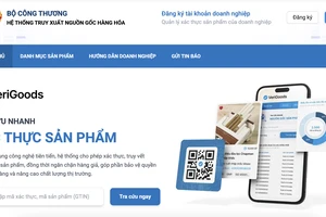 Hơn 1 triệu mã sản phẩm hàng hóa đã được xác thực