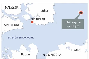 Toàn cảnh vụ tàu khu trục Mỹ va chạm tàu dầu