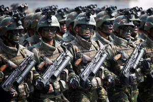 Đặc nhiệm Triều Tiên tập đánh đầu não liên quân Mỹ-Hàn