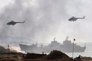Nga điều 2.500 binh sĩ tập trận quy mô lớn ở Crimea