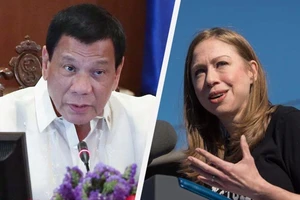 Ông Duterte phản pháo con gái ông Bill Clinton