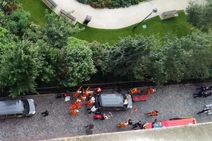 Xe điên đâm người ở Paris, 6 binh sĩ Pháp bị thương