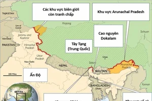 Ấn Độ bất ngờ tăng quân dọc biên giới với Trung Quốc