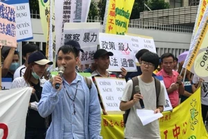 Biểu tình vụ người Việt bị cảnh sát Đài Loan bắn chết