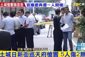 Xả súng đẫm máu tại Đài Loan