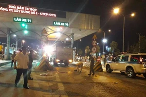 Khởi tố vụ xe tải tông chết thiếu tá công an