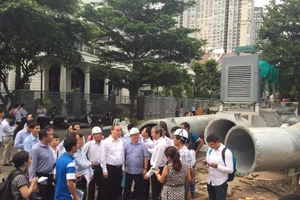 Bí thư Nguyễn Thiện Nhân: Cứ hôm nào mưa sẽ kiểm tra