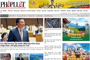 Pháp Luật TP.HCM online ra mắt giao diện mới