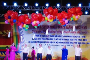 Bình Phước tổ chức Ngày thơ Việt Nam lần thứ 16