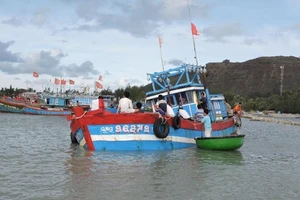 Tàu chở 31 ngư dân Quảng Ngãi chìm ở Trường Sa