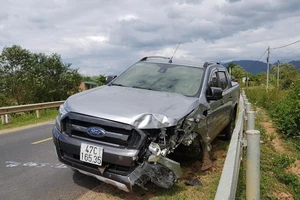 Ô tô bán tải tông tử vong tiểu đội trưởng dân quân xã