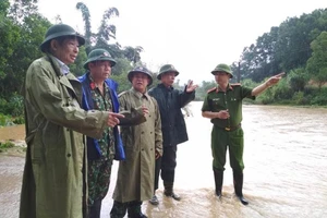 Một thiếu úy công an bị lũ cuốn tử vong ở Quảng Ninh 