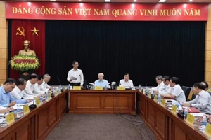 Tổng Bí thư làm việc với cán bộ chủ chốt Bộ Công Thương