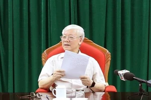 Tổng Bí thư, Chủ tịch nước chủ trì cuộc họp lãnh đạo chủ chốt