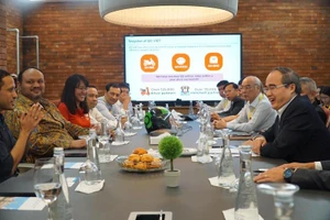 Lãnh đạo TP.HCM tìm hiểu doanh nghiệp công nghệ Indonesia
