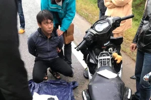 Vợ chồng trẻ thủ hai khẩu súng đi chở ma túy