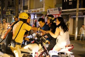 CSGT TP.HCM mở cao điểm xử lý vi phạm dịp tết