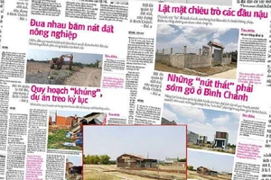 Bình Chánh: 2 cựu cán bộ hầu tòa, 2 người bị kỷ luật 