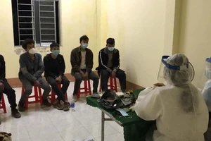 Phát hiện 5 người Trung Quốc định vượt biên sang Campuchia