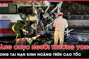 Tai nạn kinh hoàng trên Cao tốc Vĩnh Hảo - Phan Thiết: Tài xế tử vong tại chỗ, hàng chục người bị thương