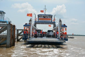 Khánh thành bến phà Cần Giờ-Cần Giuộc