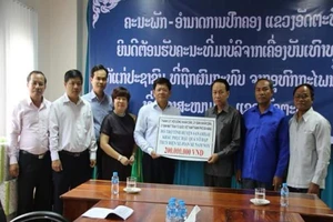 Đà Nẵng hỗ trợ Lào 2,3 tỉ đồng khắc phục hậu quả vỡ đập