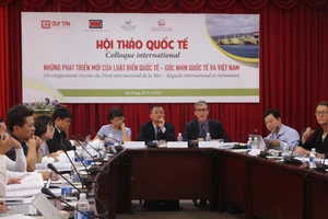 Hội thảo về những phát triển mới của Luật biển quốc tế 