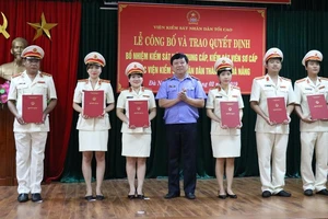 Bổ nhiệm kiểm sát viên trung cấp, sơ cấp tại Đà Nẵng